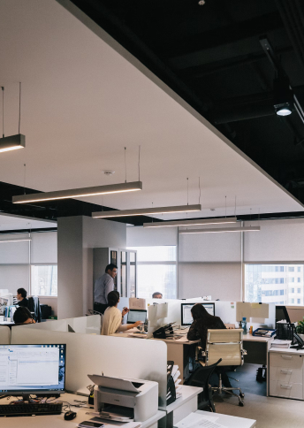 Vppnix team in a modern workspace